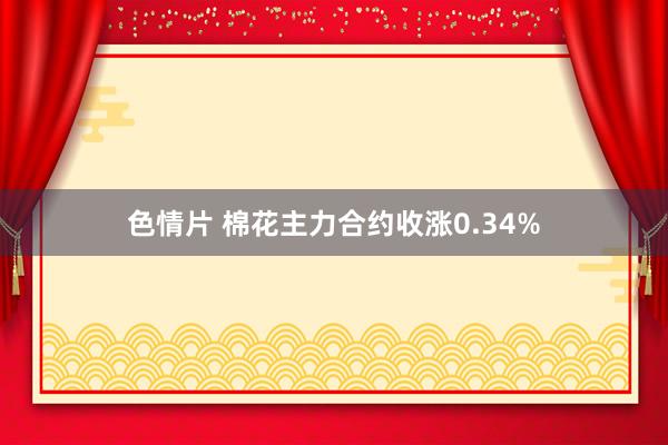 色情片 棉花主力合约收涨0.34%