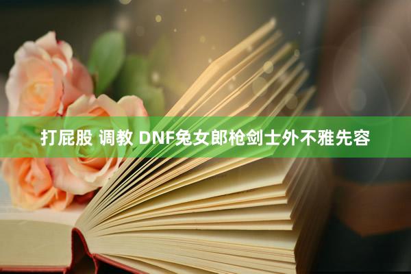 打屁股 调教 DNF兔女郎枪剑士外不雅先容