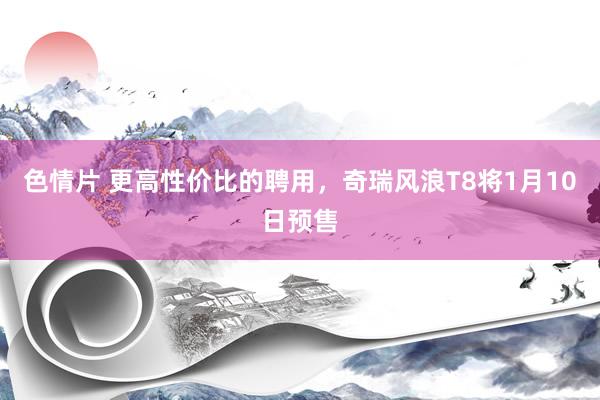 色情片 更高性价比的聘用，奇瑞风浪T8将1月10日预售