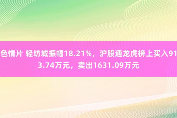 色情片 轻纺城振幅18.21%，沪股通龙虎榜上买入913.74万元，卖出1631.09万元